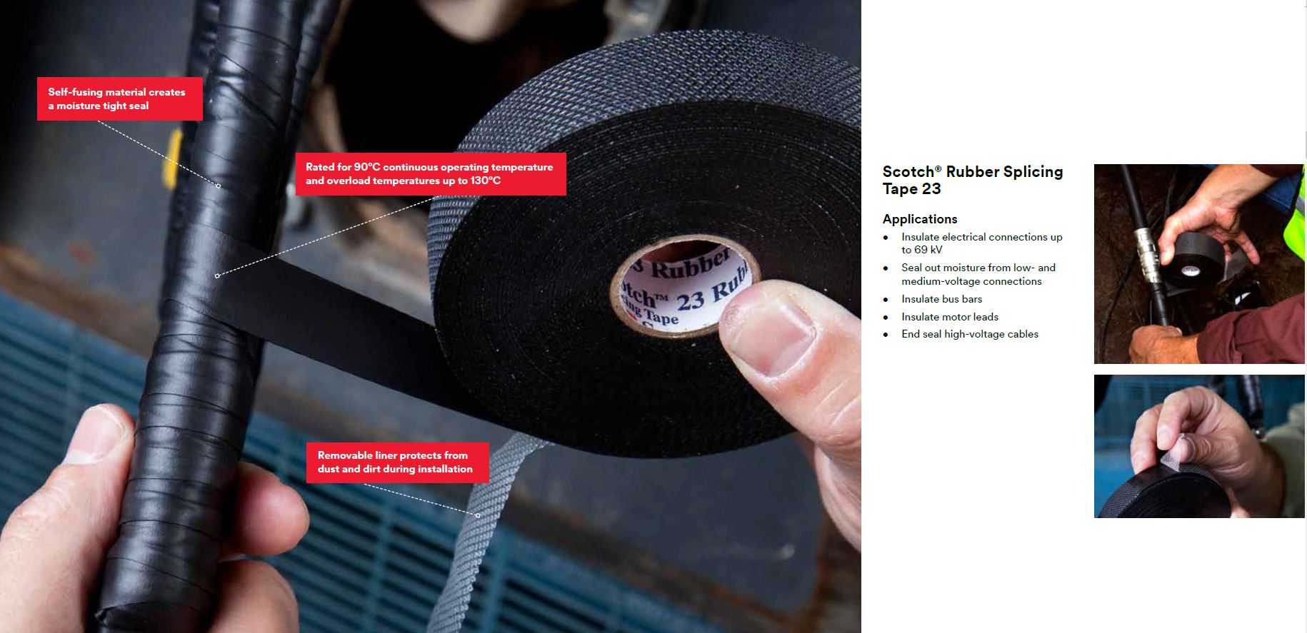 Scotch 23 Self Bonding Tape